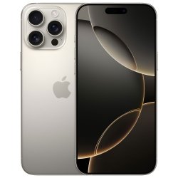 Refurbished (Fair) - Apple iPhone 16 Pro Max 256GB - Natural Titanium - Unlocked