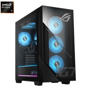 ASUS ROG GM700 Gaming PC - RX 9070 XT, AMD Ryzen 7 9700X, 32GB Memory, 2TB SSD