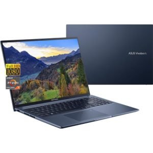 Refurbished (Fair) - ASUS Vivobook 16" FHD Laptop - AMD Ryzen 7 5800HS - 40GB DDR4 - 512GB PCIe SSD - Windows 11 Home - Quiet Blue