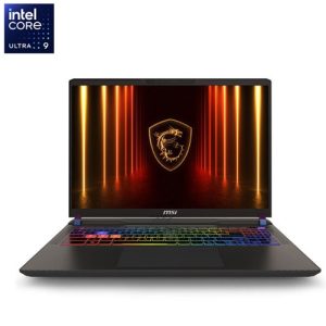 Open Box - MSI Vector HX 16" 240Hz Gaming Laptop - Intel Core Ultra9-275HX - 32GB DDR5 - 1TB SSD - RTX 5080 - Windows 11 Home - Cosmo Grey