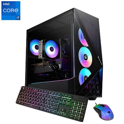 iBUYPOWER Element Gaming PC - RTX 5060 Ti, Intel Core i5-14400F, 32GB Memory, 1TB SSD, Win 11 Home, RGB + Keyboard & Mouse